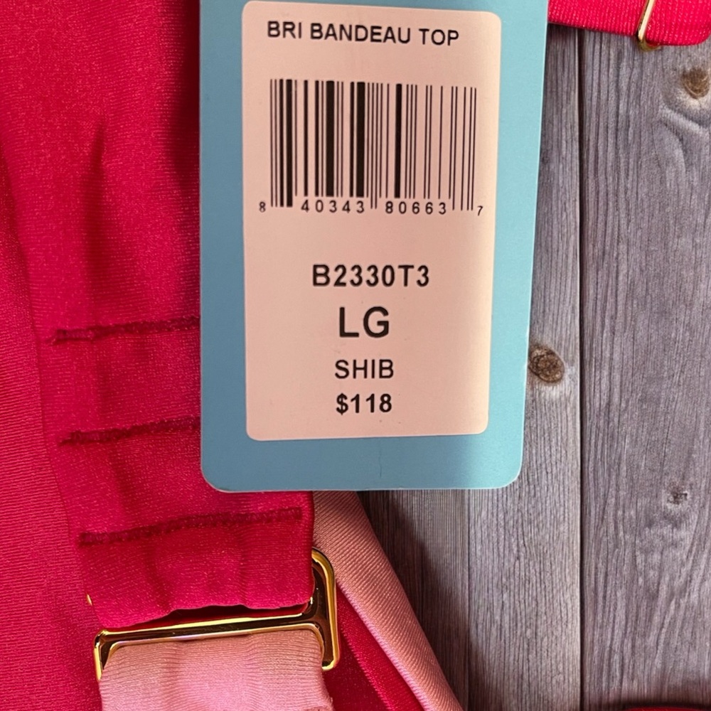 BNWT Bri bandeau bikini top - Picture 3 of 5